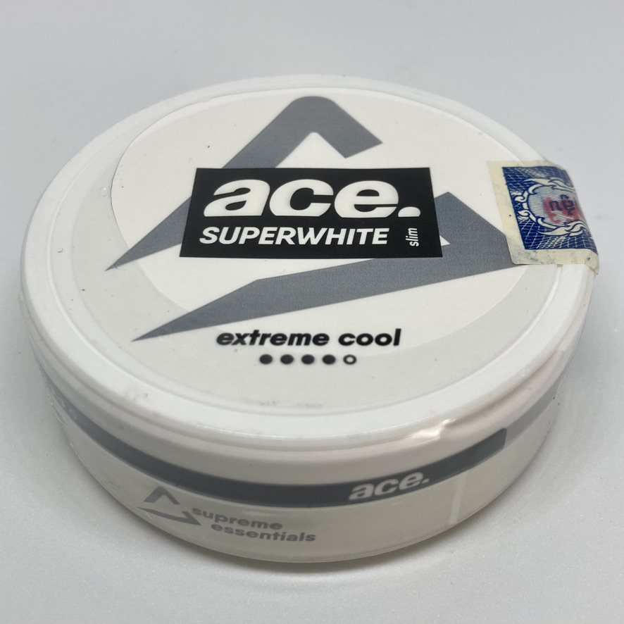 SNUS ACE Superwhite Extreme Cool