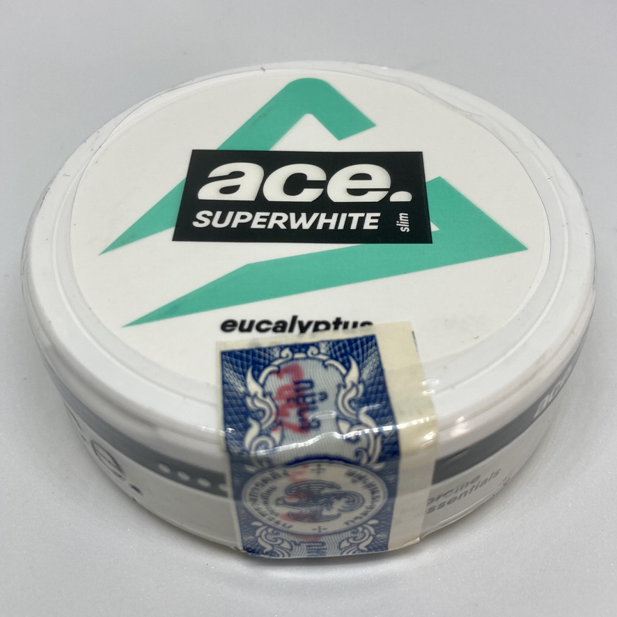 SNUS ACE Superwhite Eucalyptus