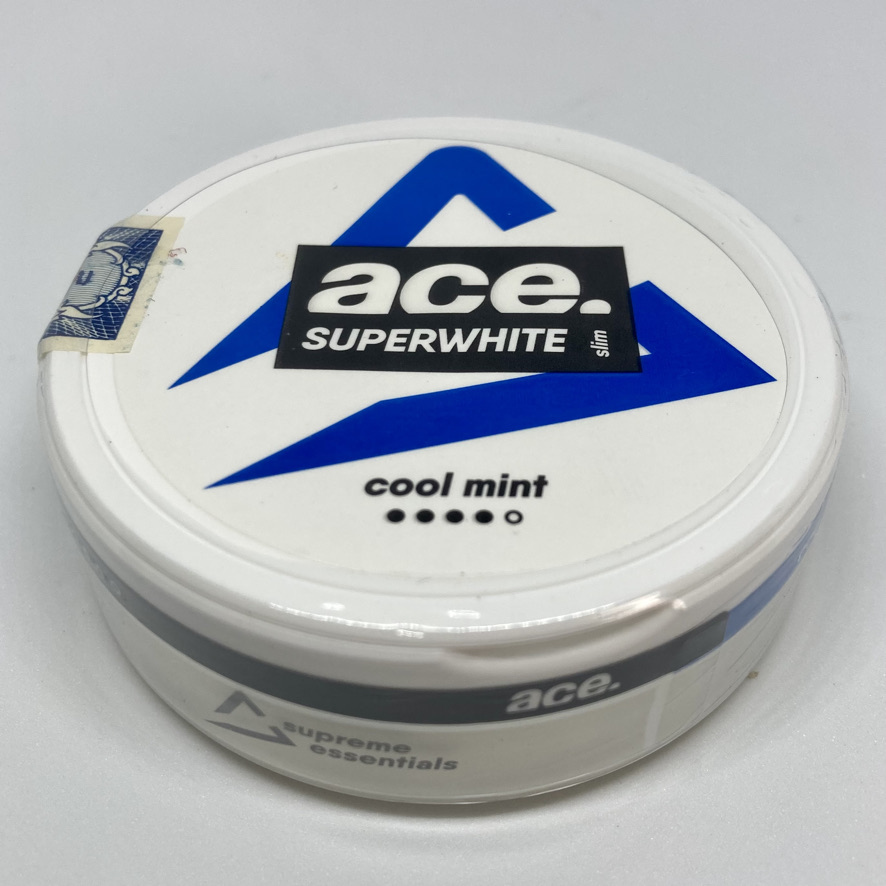 SNUS ACE Superwhite Cool Mint