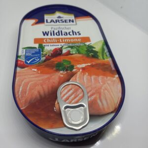 Wildlachs Chili-Limone 200 Gramm von Larsen / Wild Salmon Chili-Lime 200 grams from Larsen